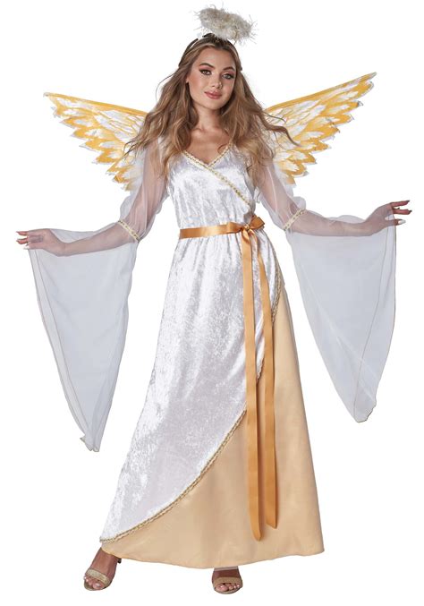 angel costume woman|angel outfits with long dresses.